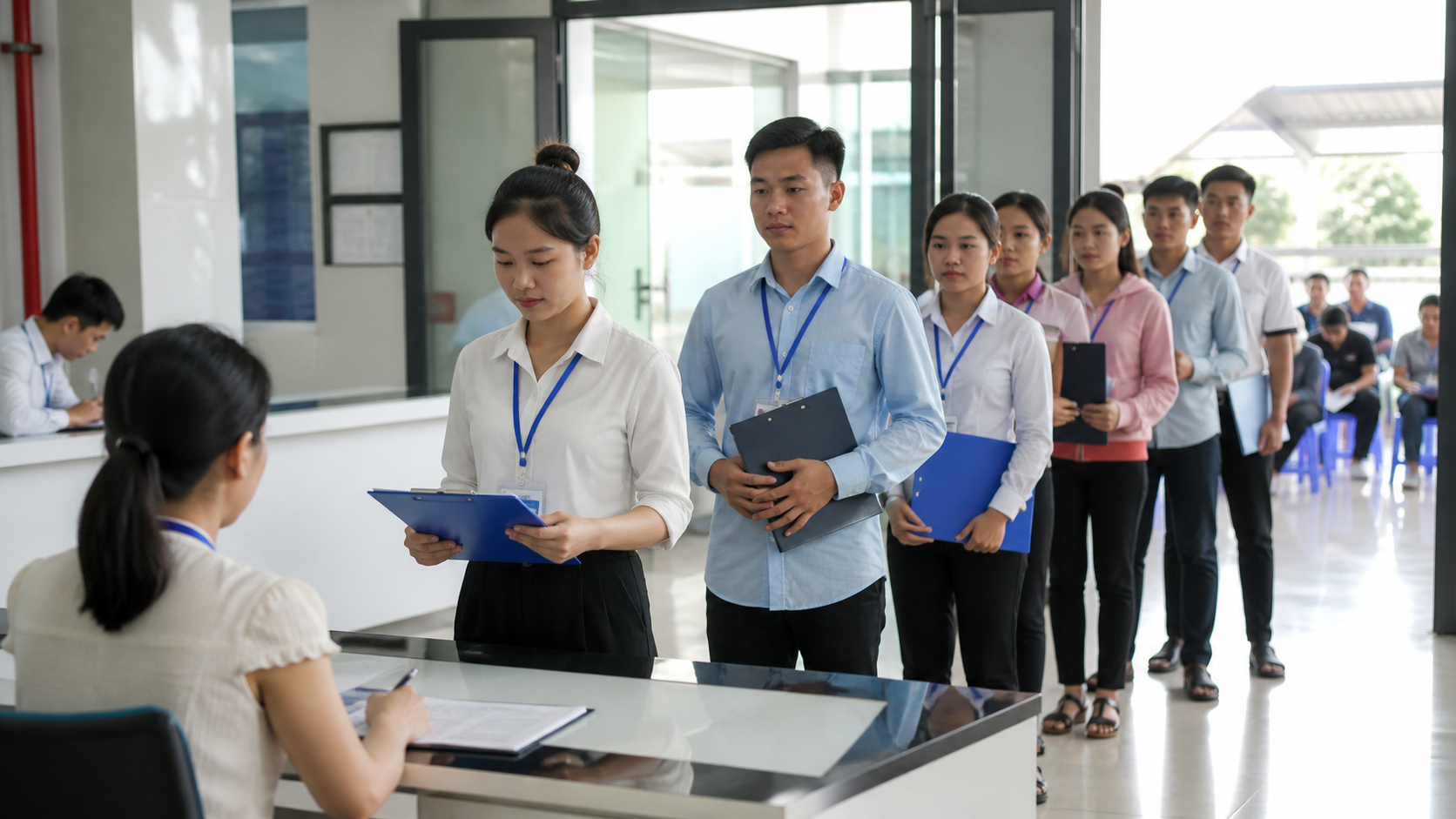Đăng ký tuyển dụng lao động số lượng lớn tại Việt Nam