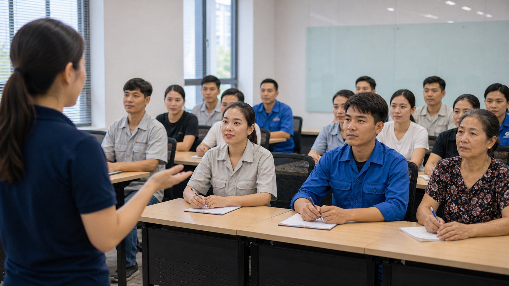 Quản lý lao động linh hoạt trong nhà máy hiện đại