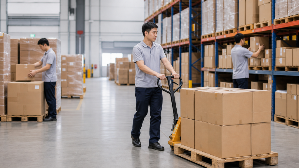 Lao động phổ thông hỗ trợ bốc xếp kho vận