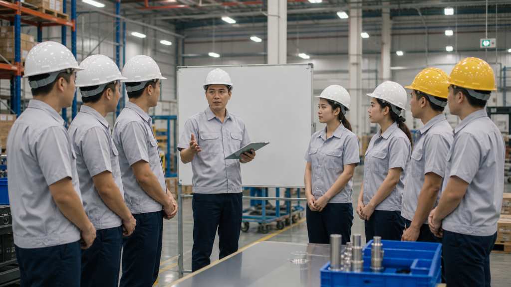 Hướng dẫn ca làm cho đội ngũ lao động phổ thông