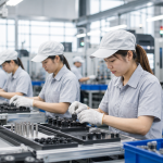 Công Nhân Sản Xuất Làm Việc Theo Ca